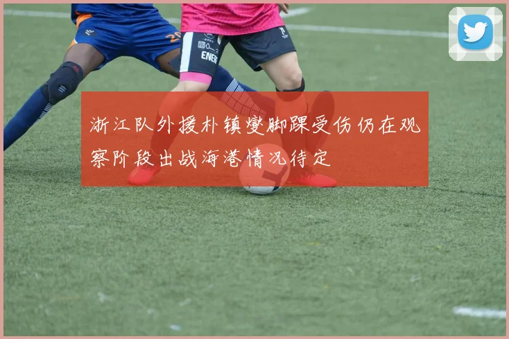 浙江队外援朴镇燮脚踝受伤仍在观察阶段出战海港情况待定